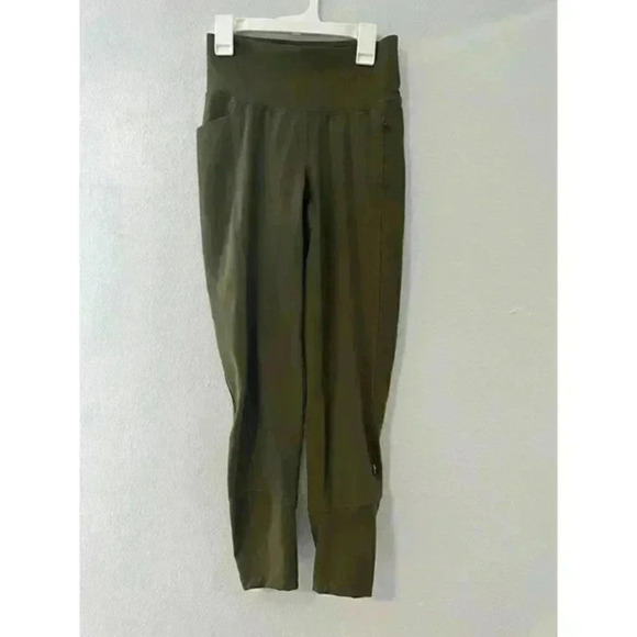 REI Co-op Flash Hybrid Tights Women's Size XSmall Color Army Cot Green - Picture 6 of 8